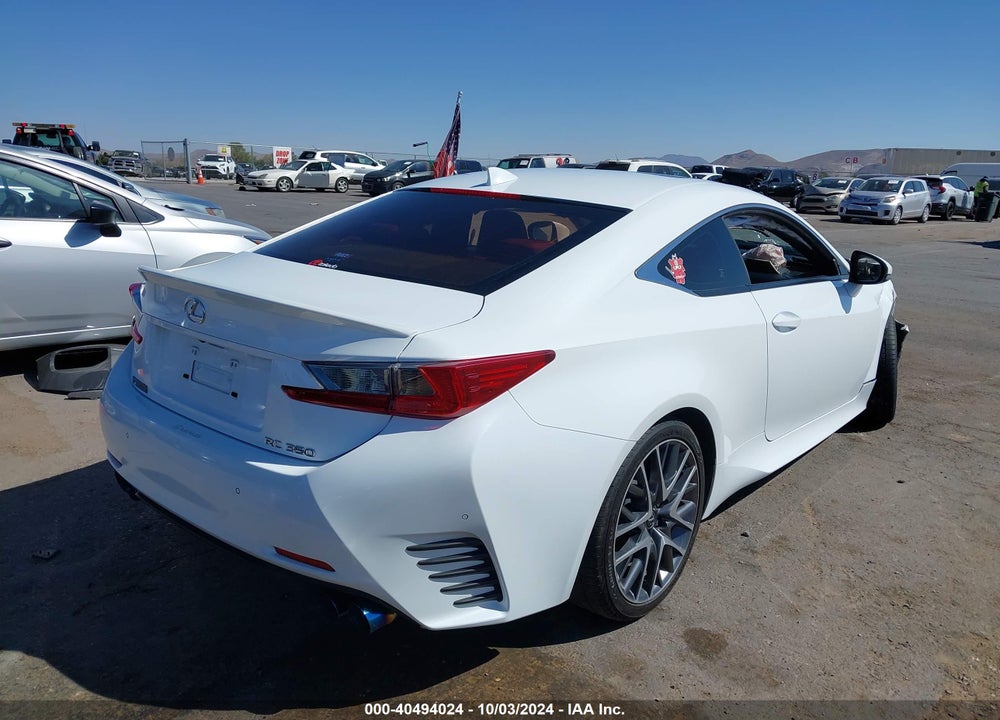 2015 LEXUS RC 350 VIN: JTHHE5BC8F5007989