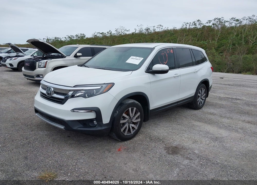 2022 HONDA PILOT 2WD EX-L VIN: 5FNYF5H5XNB012311