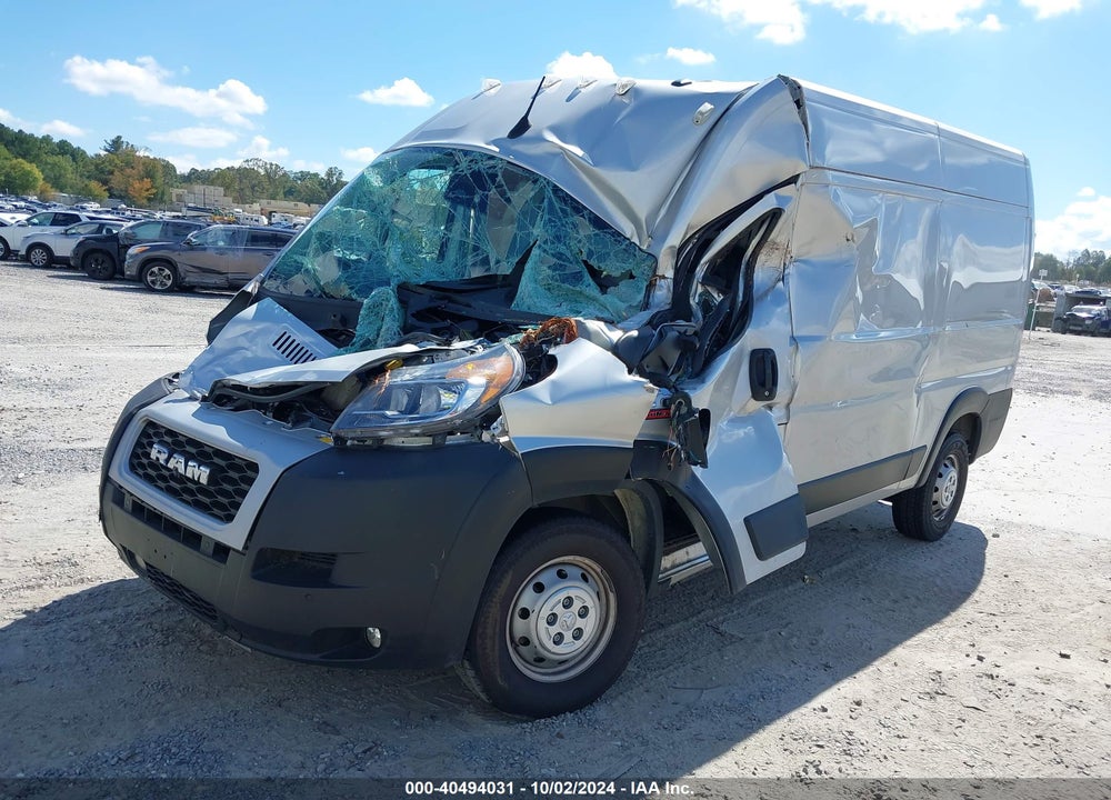2022 RAM PROMASTER 1500 136 WB VIN: 3C6LRVBG1NE121619