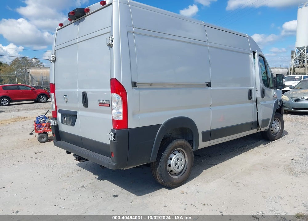 2022 RAM PROMASTER 1500 136 WB VIN: 3C6LRVBG1NE121619