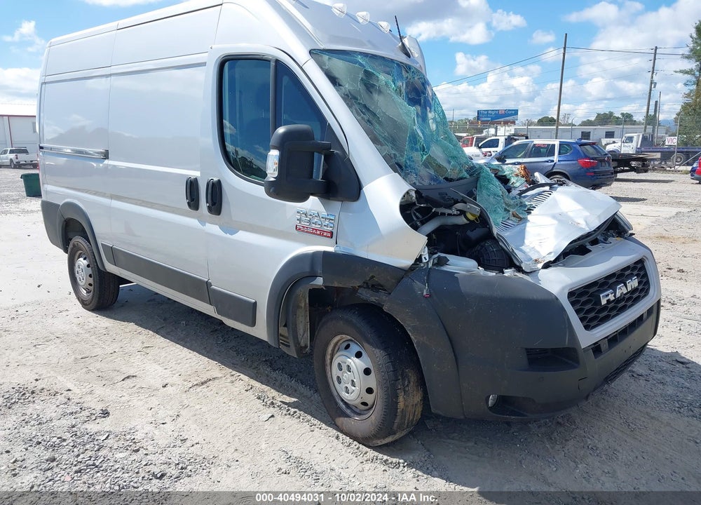 2022 RAM PROMASTER 1500 136 WB VIN: 3C6LRVBG1NE121619