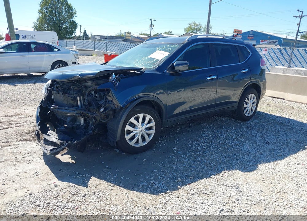 2016 NISSAN ROGUE S VIN: 5N1AT2MT0GC877359