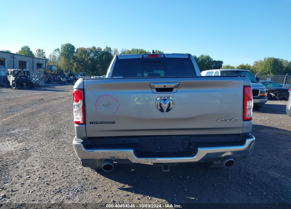 2020 RAM 1500 BIG HORN 4X4 5'7 BOX VIN: 1C6SRFFT0LN165273