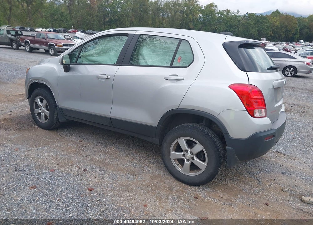 2016 CHEVROLET TRAX 1LS VIN: 3GNCJNSBXGL266538