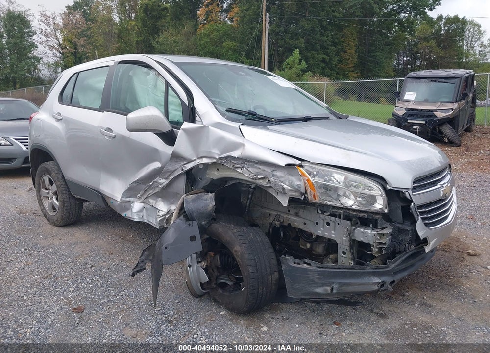 2016 CHEVROLET TRAX 1LS VIN: 3GNCJNSBXGL266538