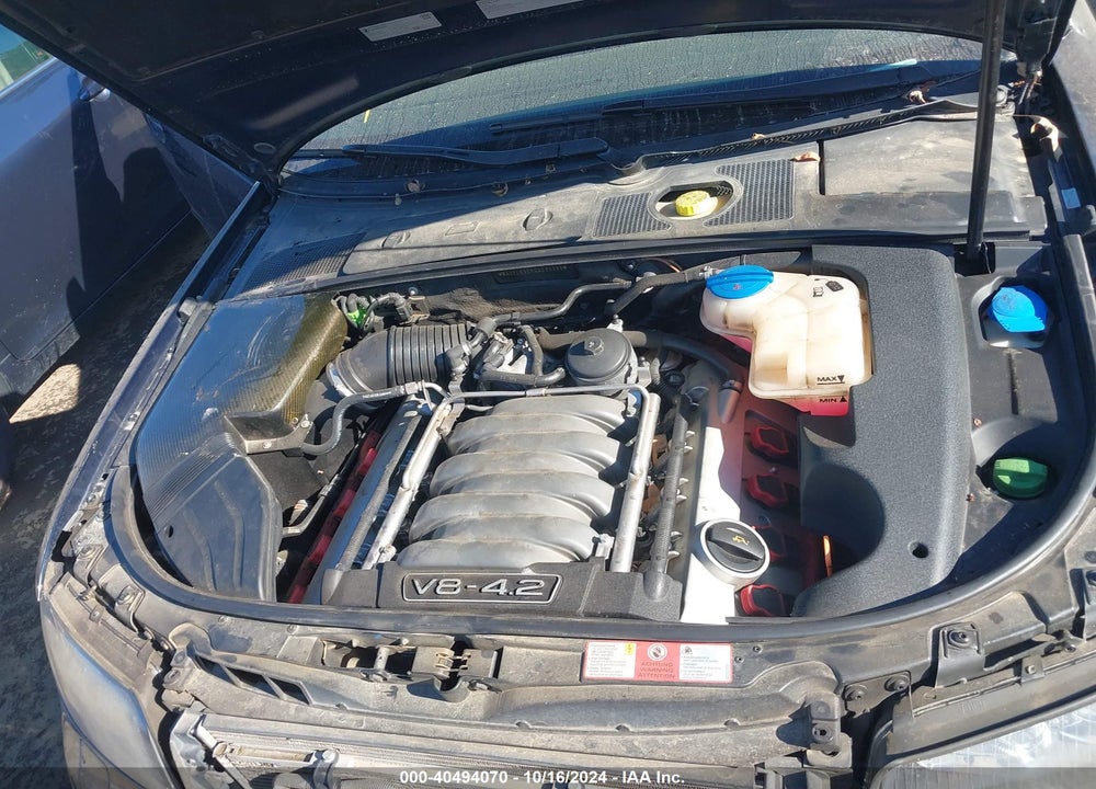 2004 AUDI S4 4.2 VIN: WAUPL68E54A286885