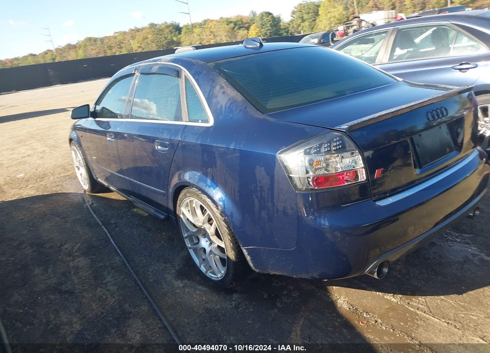 2004 AUDI S4 4.2 VIN: WAUPL68E54A286885