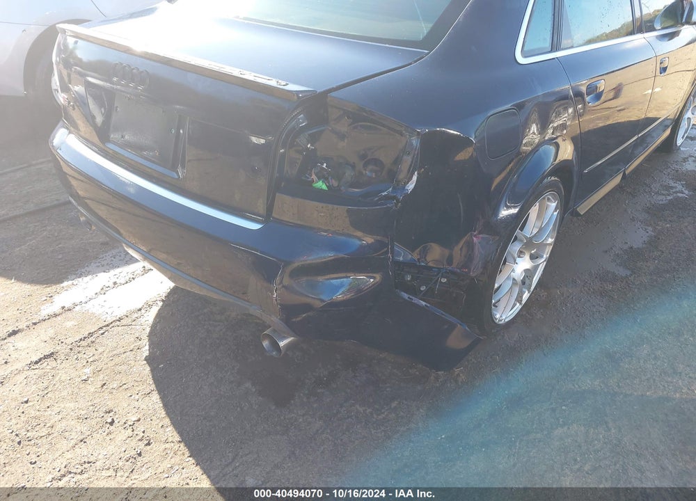 2004 AUDI S4 4.2 VIN: WAUPL68E54A286885