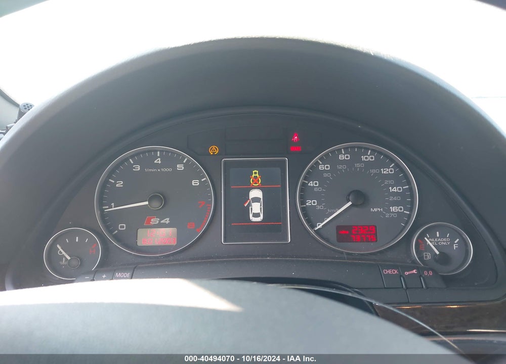 2004 AUDI S4 4.2 VIN: WAUPL68E54A286885