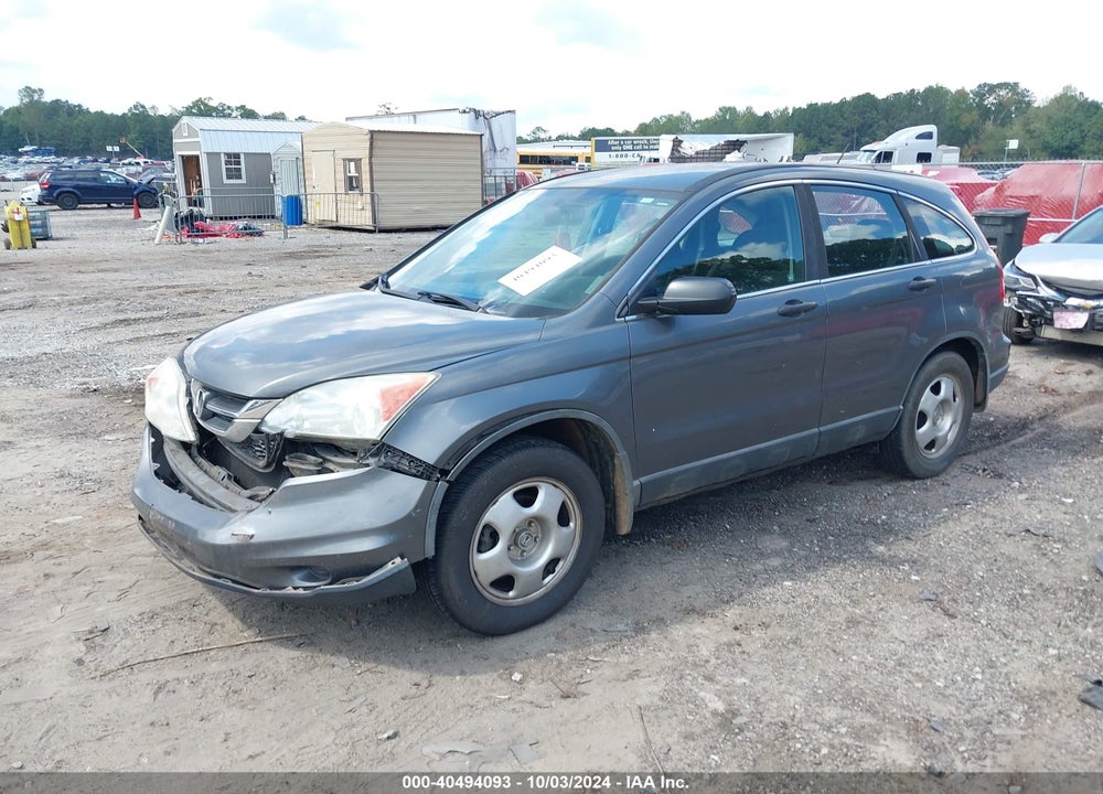 2010 HONDA CR-V LX VIN: 5J6RE3H30AL046091