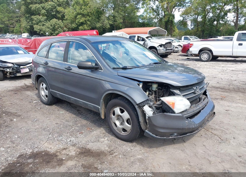 2010 HONDA CR-V LX VIN: 5J6RE3H30AL046091