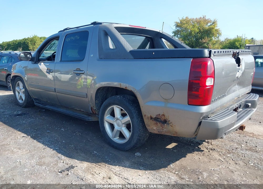 2008 CHEVROLET AVALANCHE 1500 LT VIN: 3GNFK12378G205850