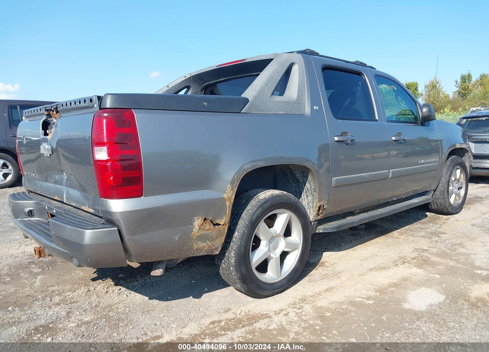 2008 CHEVROLET AVALANCHE 1500 LT VIN: 3GNFK12378G205850