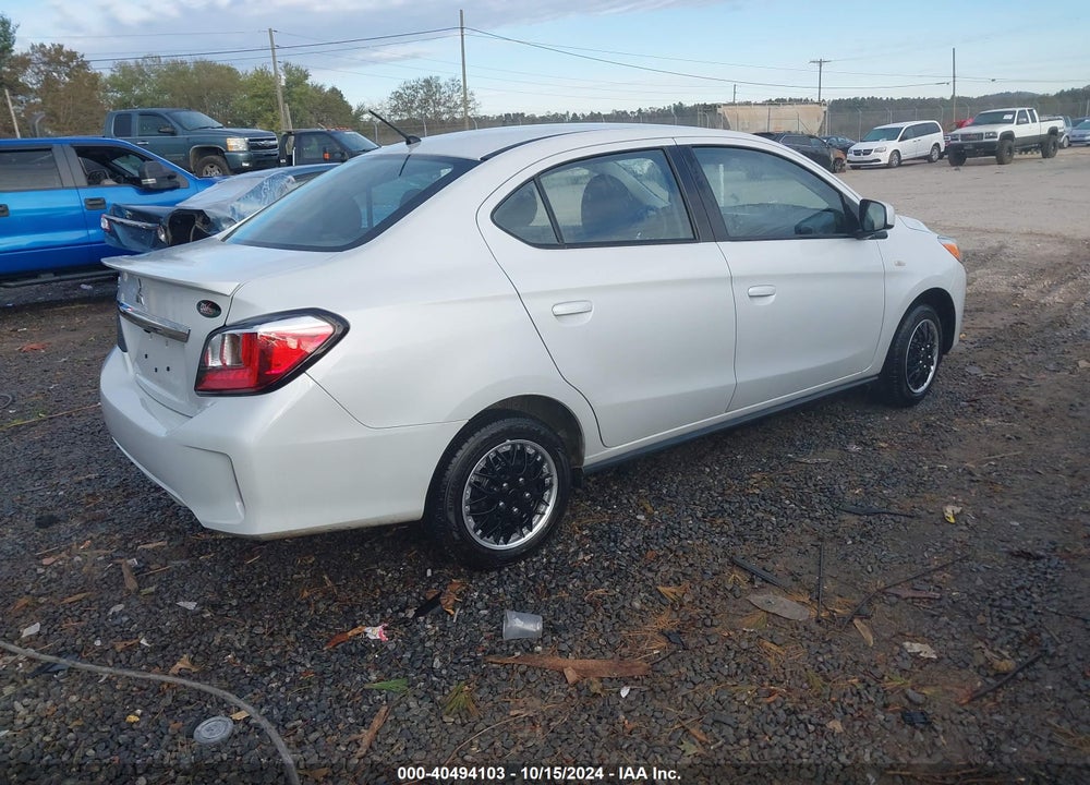 2024 MITSUBISHI MIRAGE G4 ES VIN: ML32FUFJ0RHF03725