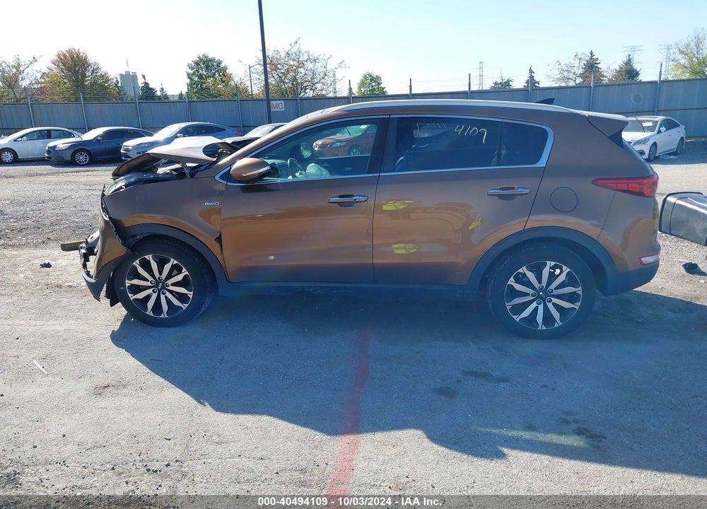 2017 KIA SPORTAGE EX VIN: KNDPNCAC6H7296316