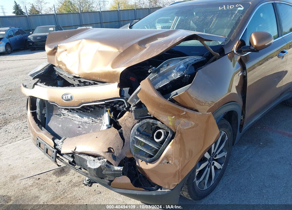 2017 KIA SPORTAGE EX VIN: KNDPNCAC6H7296316