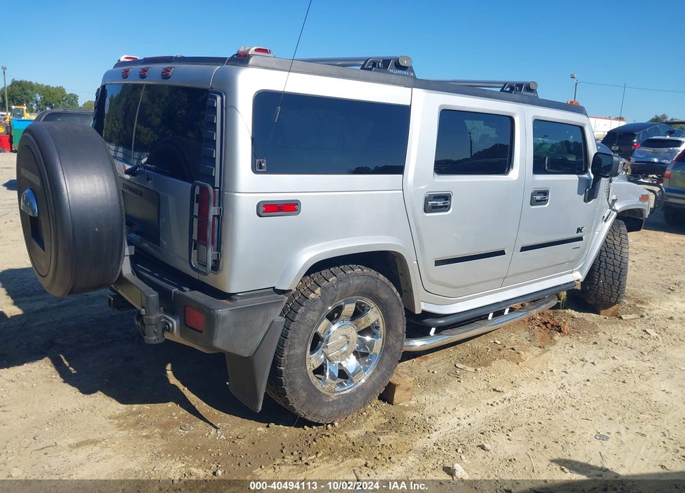 2009 HUMMER H2 SUV VIN: 5GRGN83259H101852