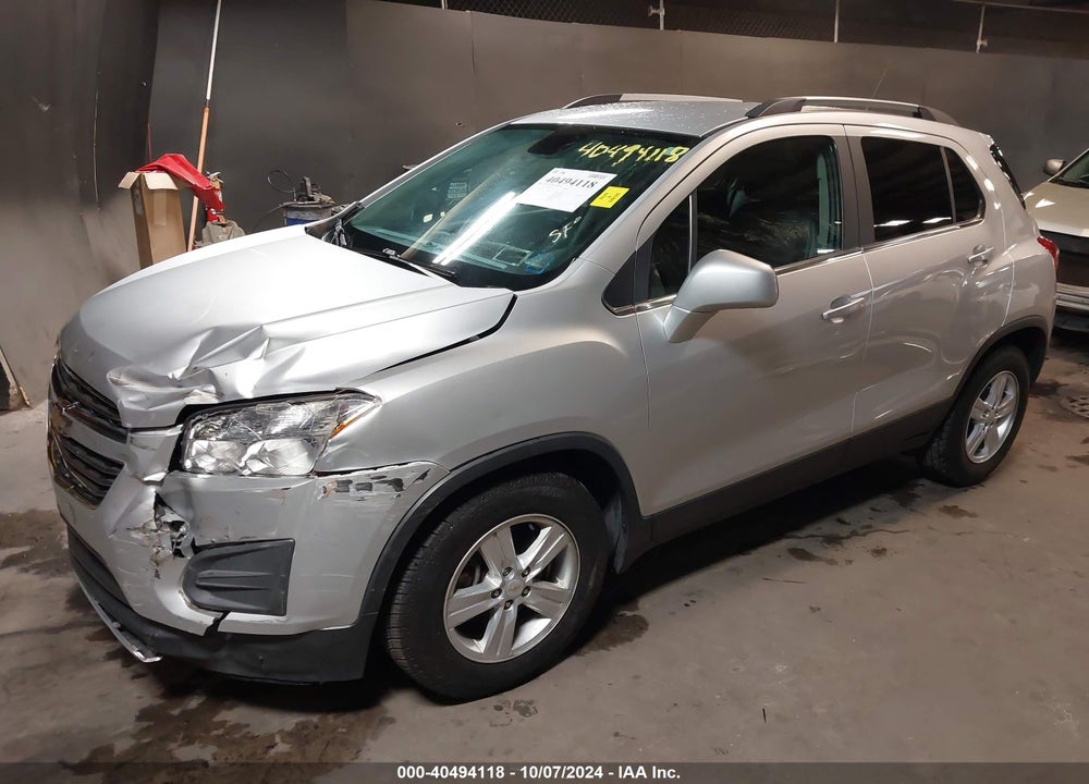 2016 CHEVROLET TRAX LT VIN: KL7CJLSB7GB645380