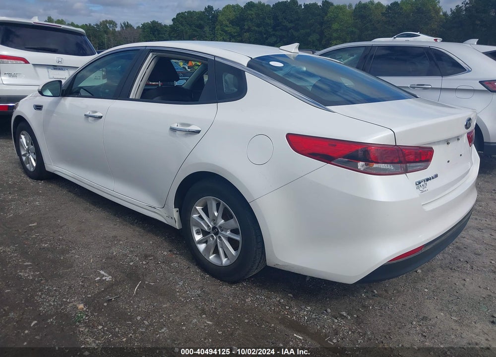 2016 KIA OPTIMA LX VIN: KNAGT4L31G5099196