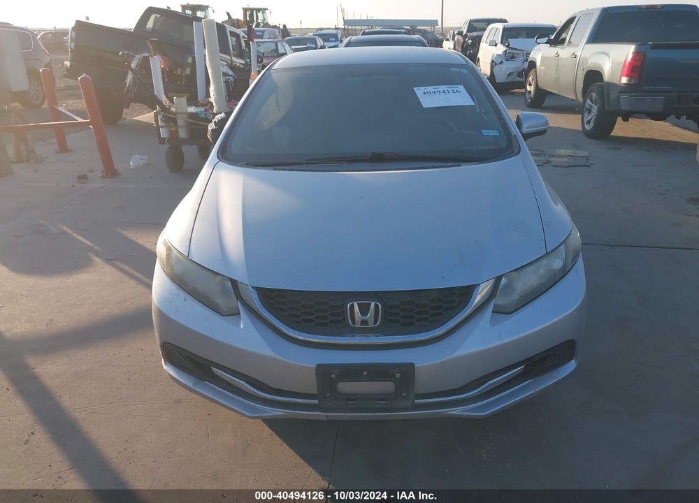 2015 HONDA CIVIC LX VIN: 19XFB2F52FE081313