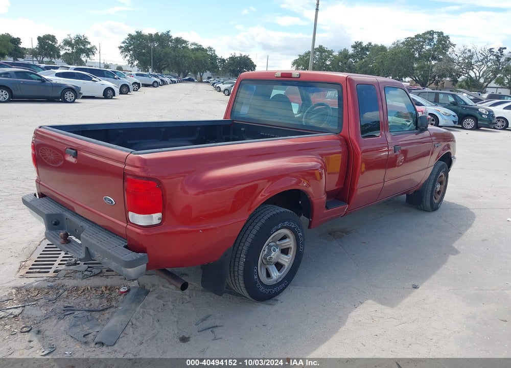 2000 FORD RANGER XL/XLT VIN: 1FTYR14V1YTA84568