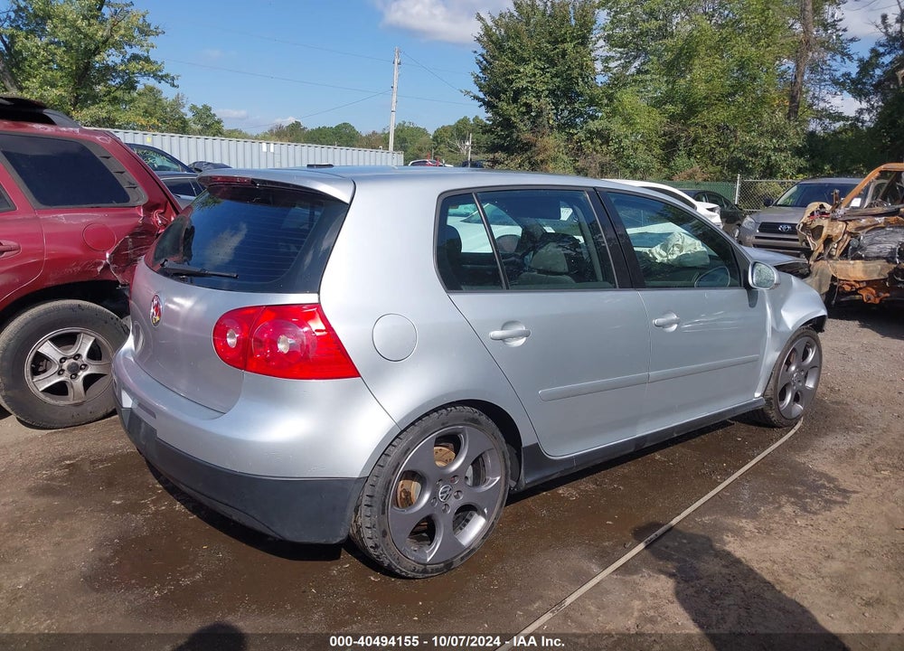 2008 VOLKSWAGEN GTI 4-DOOR VIN: WVWHV71K88W117881