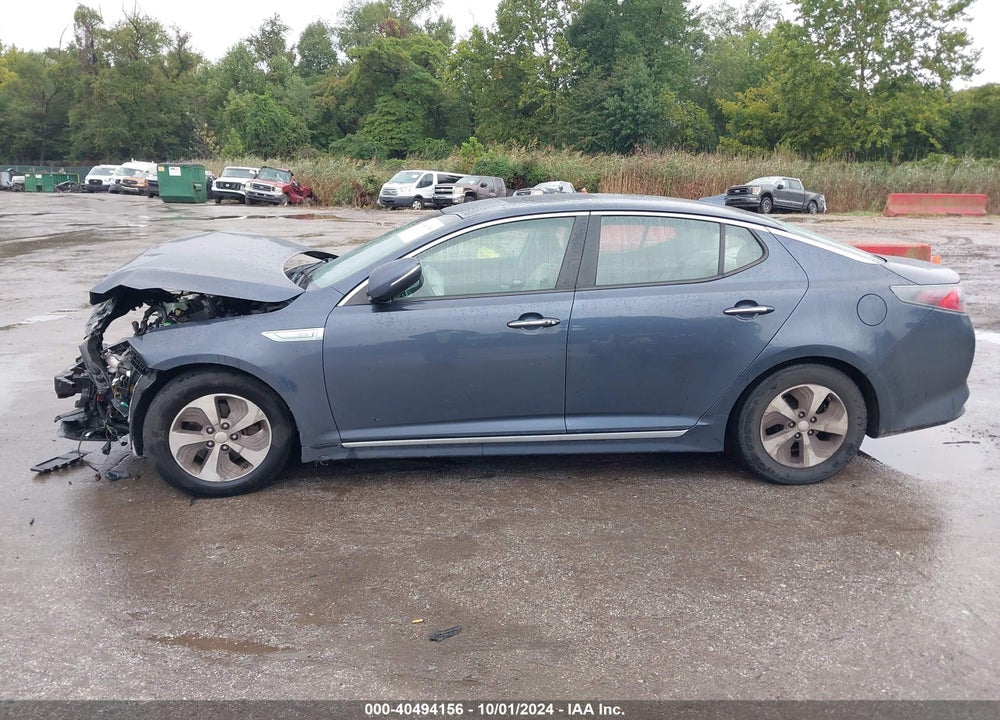 2015 KIA OPTIMA HYBRID VIN: KNAGM4AD8F5077526