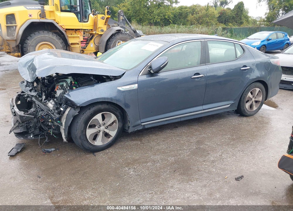 2015 KIA OPTIMA HYBRID VIN: KNAGM4AD8F5077526