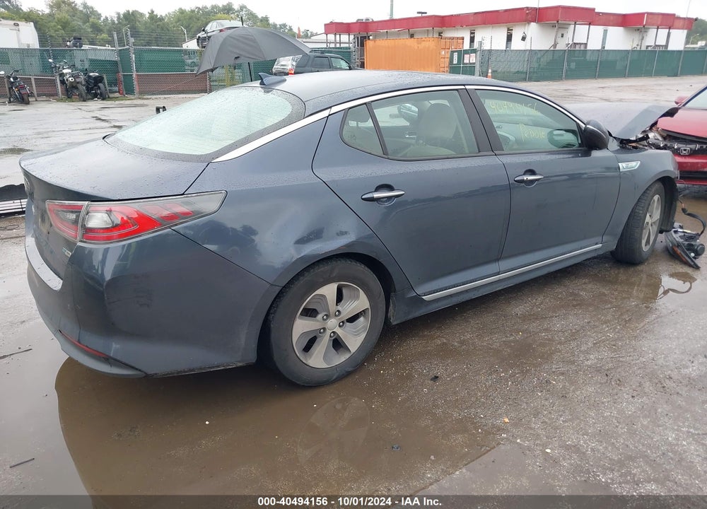 2015 KIA OPTIMA HYBRID VIN: KNAGM4AD8F5077526