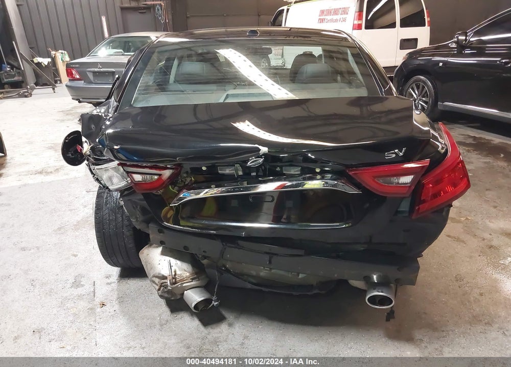 2017 NISSAN MAXIMA 3.5 SV VIN: 1N4AA6AP5HC393395