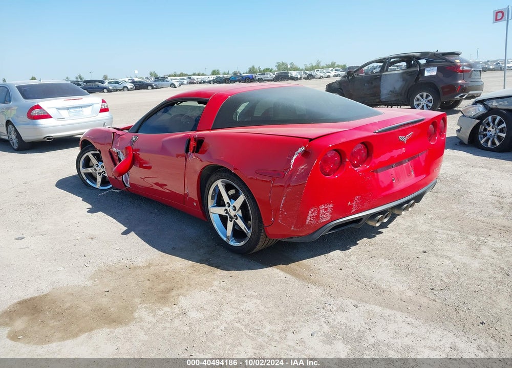 2008 CHEVROLET CORVETTE VIN: 1G1YY26W085106751