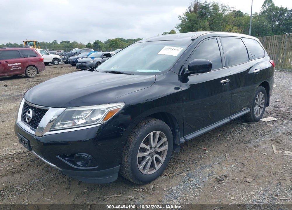 2014 NISSAN PATHFINDER S VIN: 5N1AR2MM8EC724653