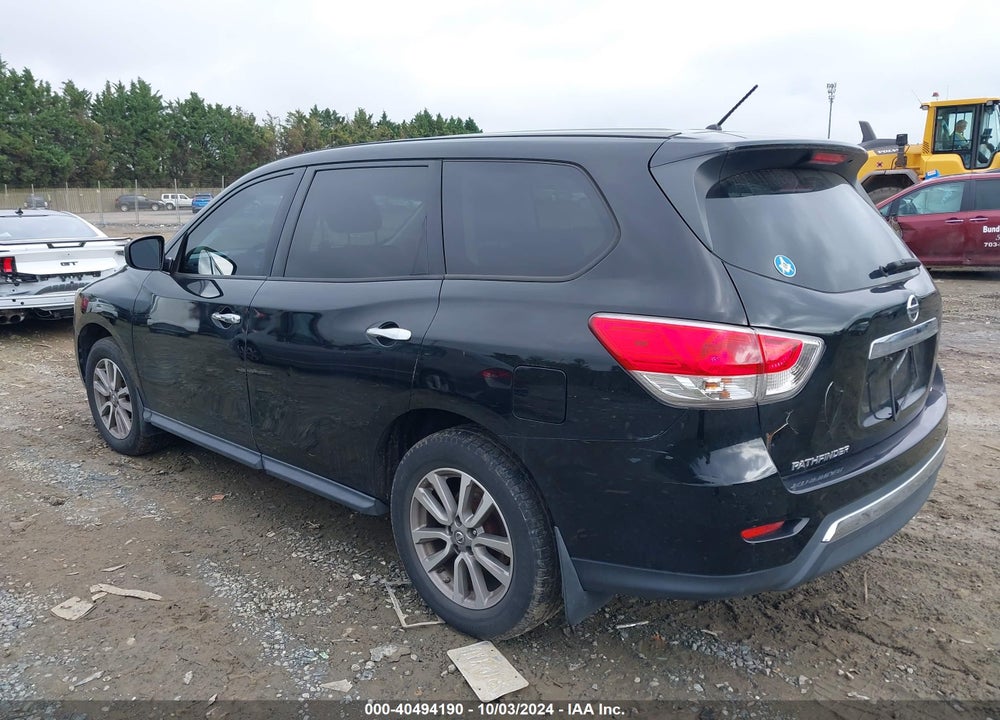 2014 NISSAN PATHFINDER S VIN: 5N1AR2MM8EC724653