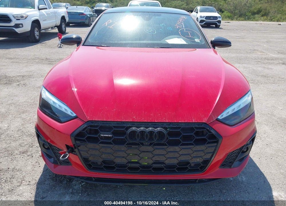 2023 AUDI A5 SPORTBACK PREMIUM PLUS 45 TFSI S LINE QUATTRO S TRONIC VIN: WAUFACF58PA032885