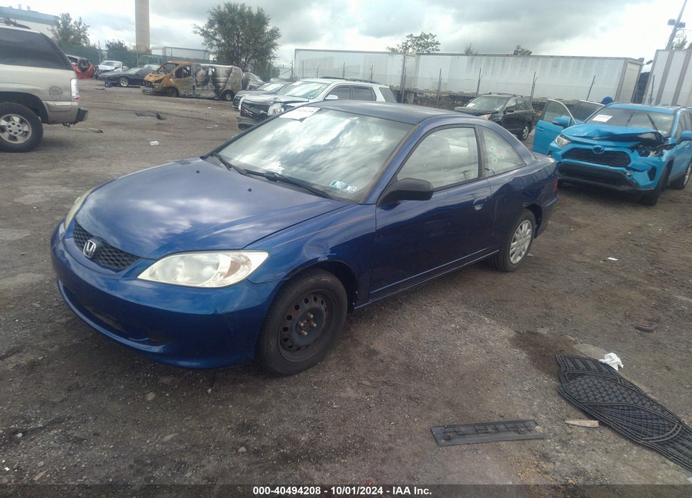 2004 HONDA CIVIC LX VIN: 1HGEM22664L032030