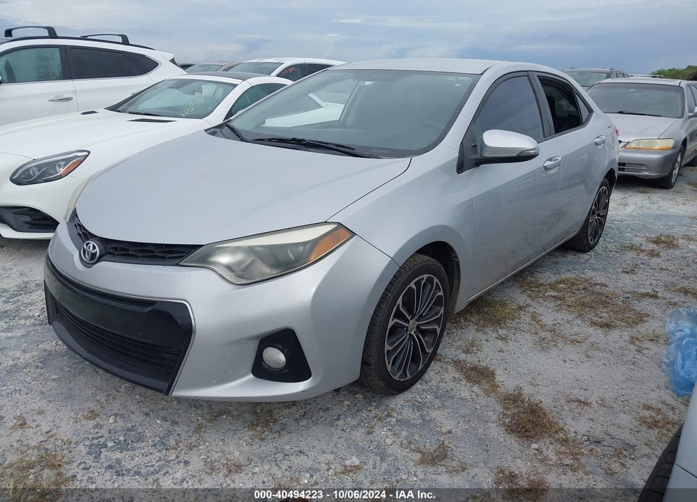 2015 TOYOTA COROLLA S PLUS VIN: 2T1BURHE1FC294153