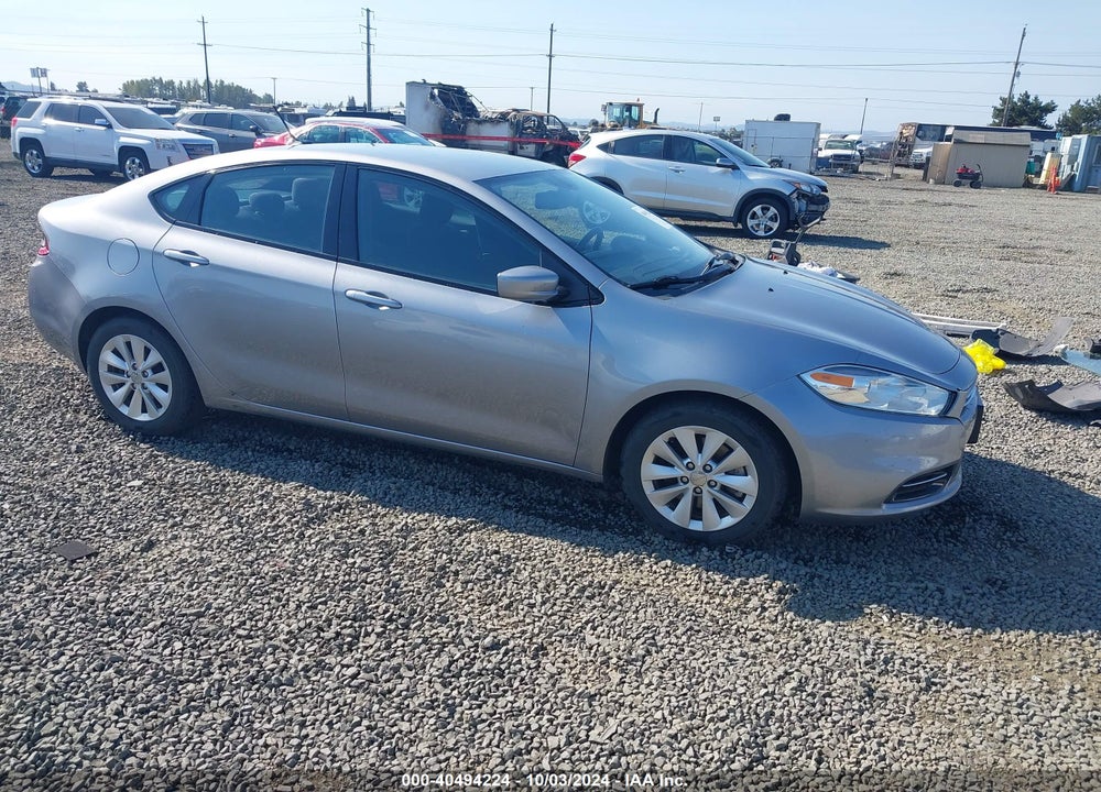 2014 DODGE DART AERO VIN: 1C3CDFDH9ED830078