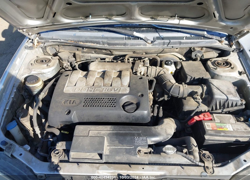 2003 KIA SPECTRA LS VIN: KNAFB121935297838