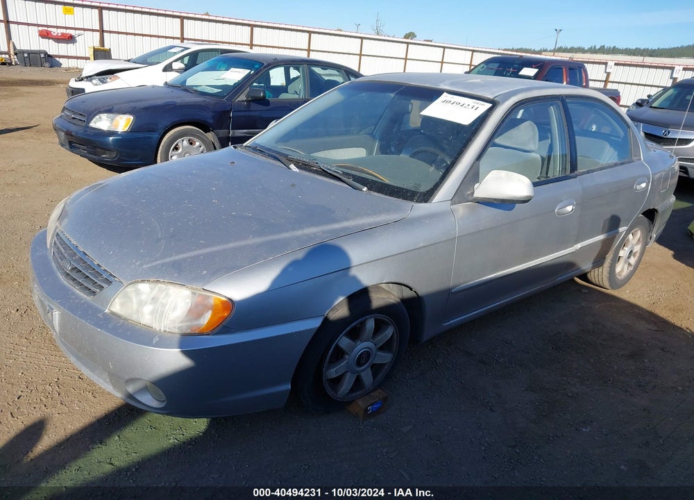 2003 KIA SPECTRA LS VIN: KNAFB121935297838