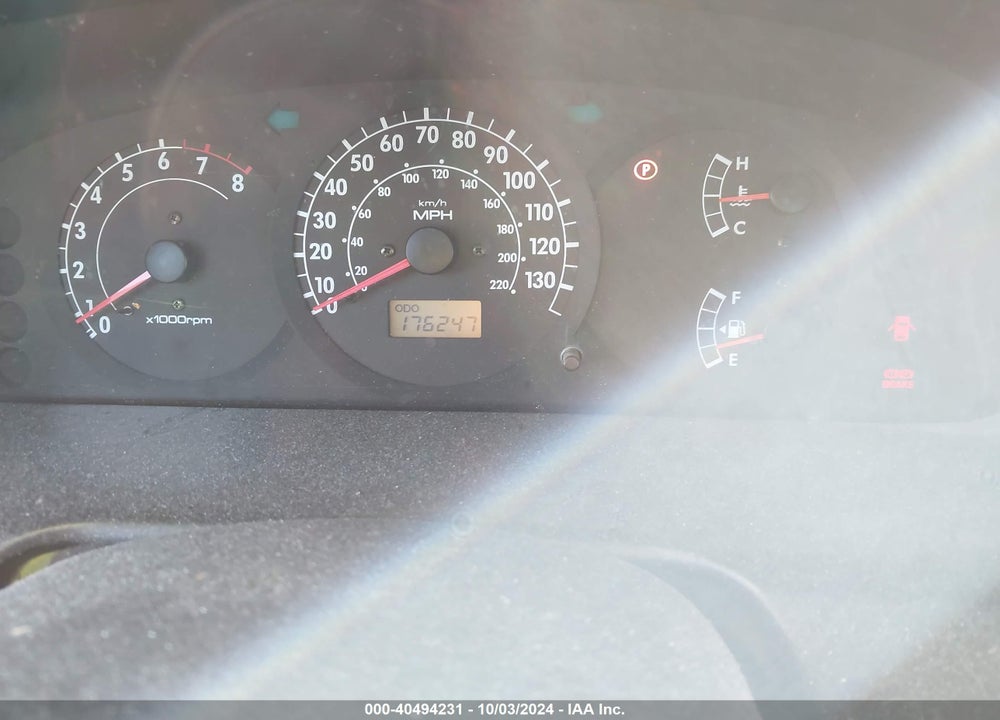 2003 KIA SPECTRA LS VIN: KNAFB121935297838