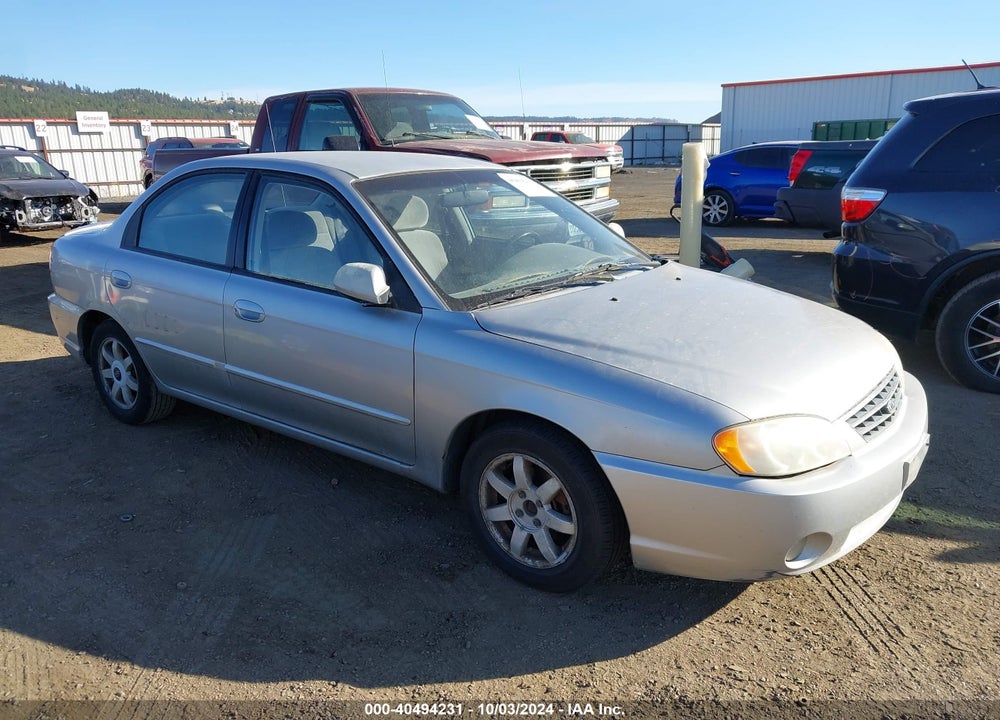 2003 KIA SPECTRA LS VIN: KNAFB121935297838