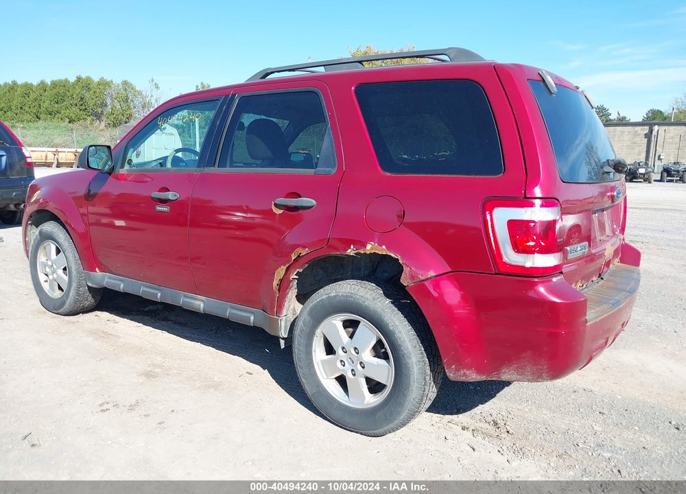 2012 FORD ESCAPE XLT VIN: 1FMCU9D73CKA32426