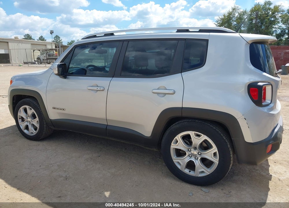 2016 JEEP RENEGADE LIMITED VIN: ZACCJADT1GPC71268