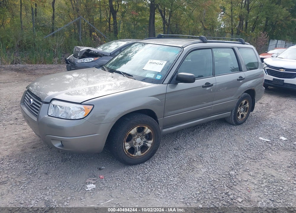 2006 SUBARU FORESTER 2.5X VIN: JF1SG63676H717440