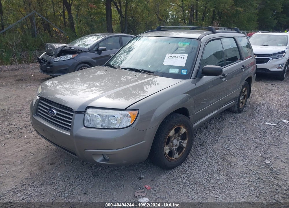 2006 SUBARU FORESTER 2.5X VIN: JF1SG63676H717440