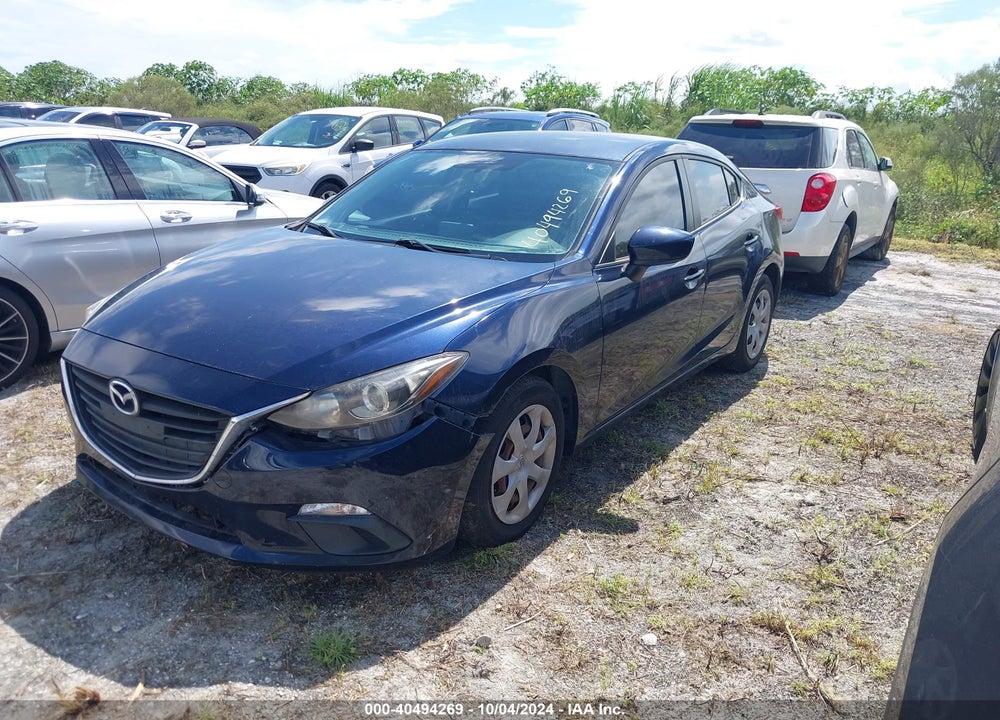 2015 MAZDA 3 I SPORT VIN: JM1BM1U75F1222823