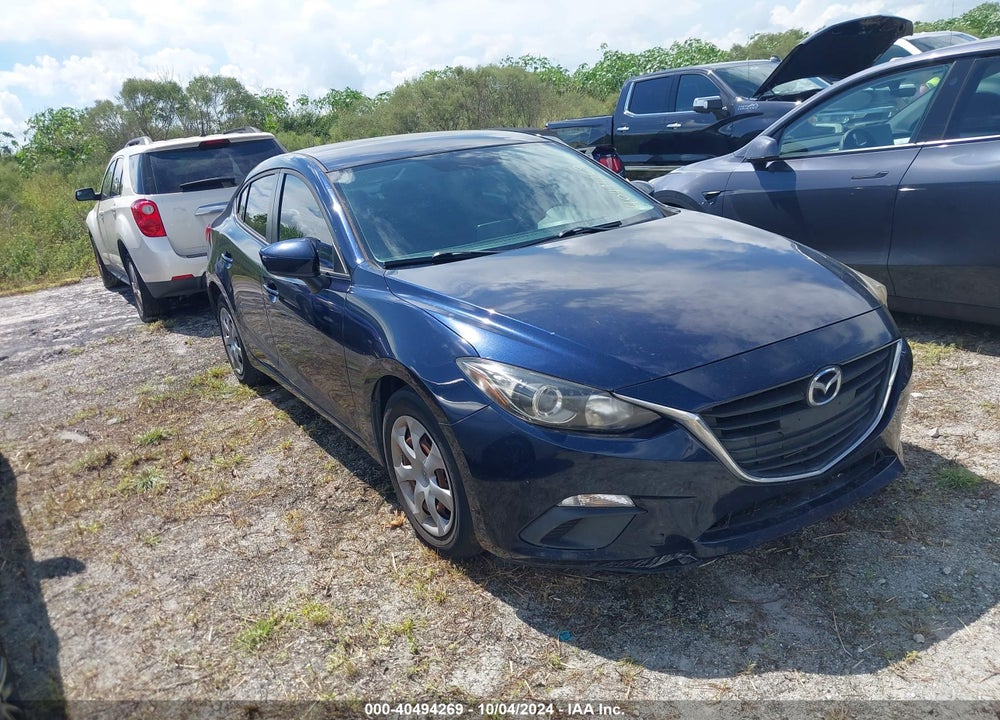 2015 MAZDA 3 I SPORT VIN: JM1BM1U75F1222823