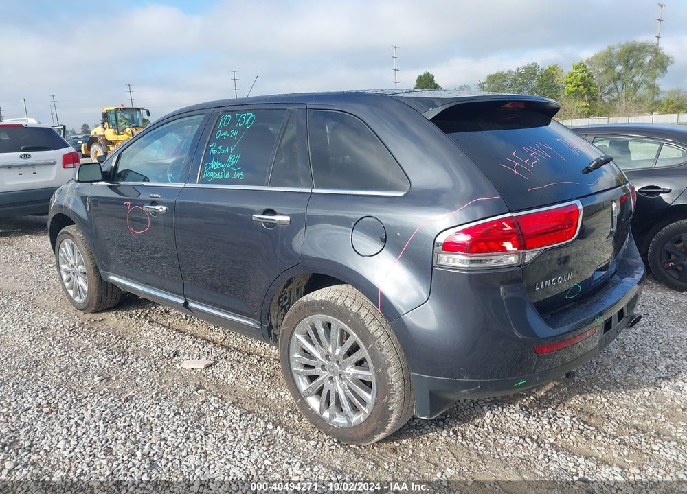 2013 LINCOLN MKX VIN: 2LMDJ8JK1DBL11647