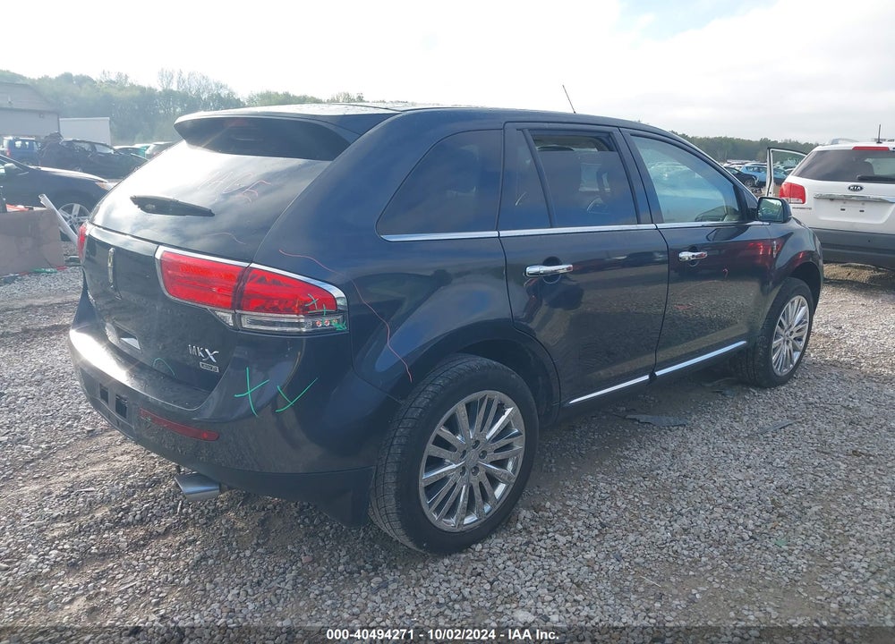 2013 LINCOLN MKX VIN: 2LMDJ8JK1DBL11647