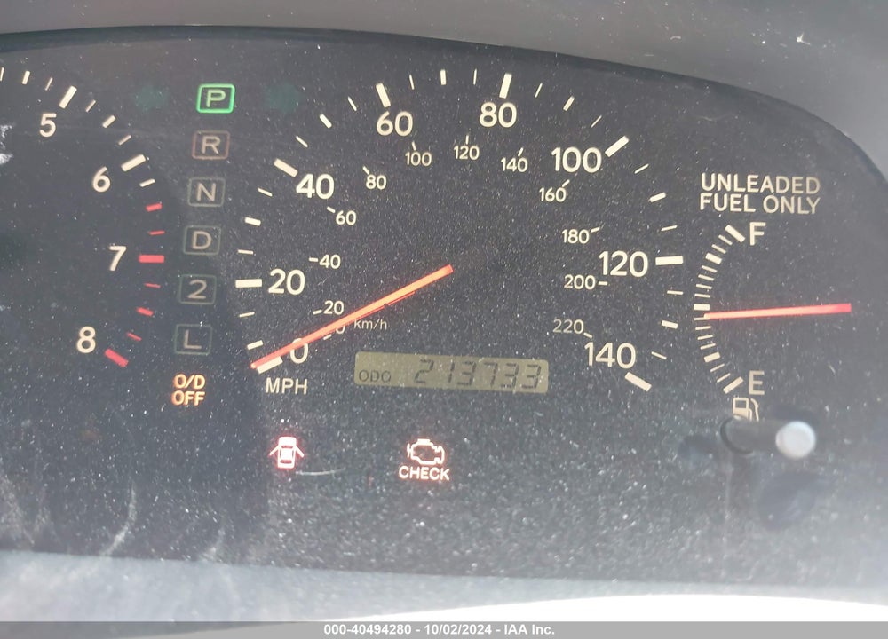 1997 LEXUS ES 300 VIN: JT8BF22G1V0009308